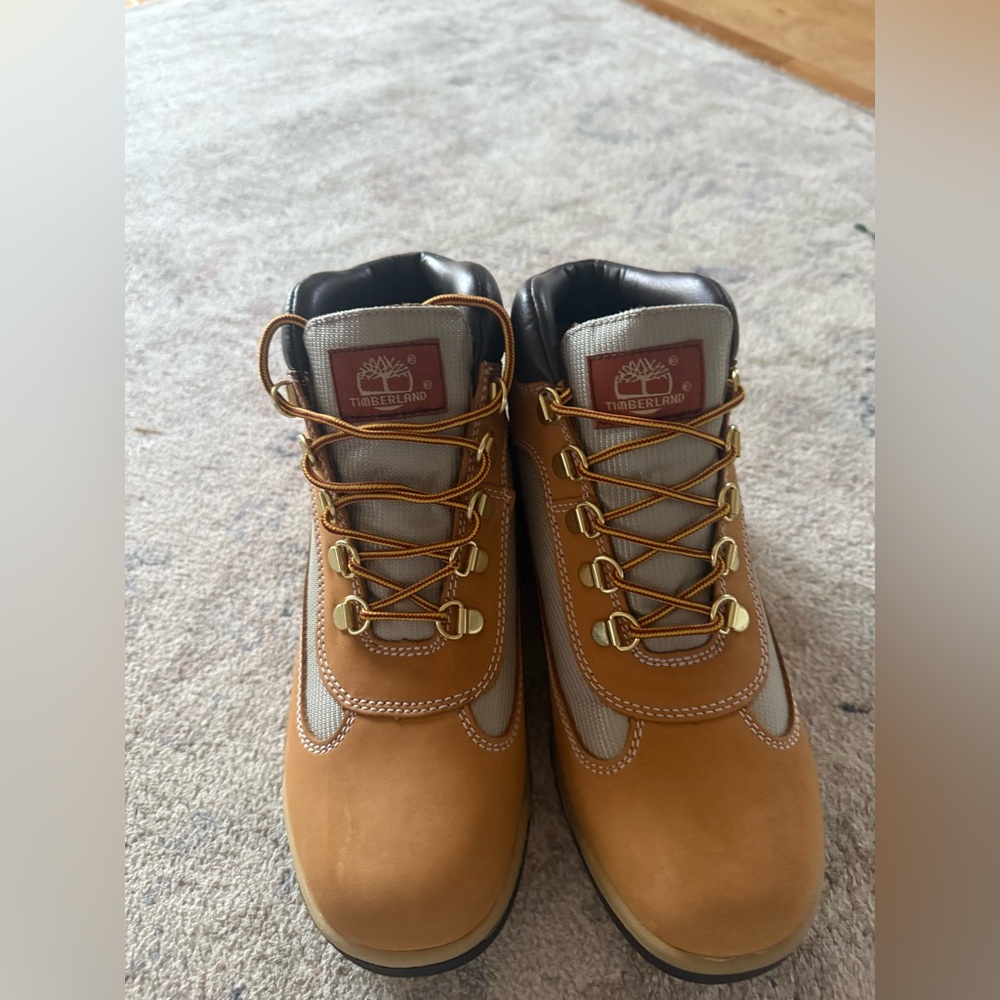 Timberland Field Boot L/F Mid Boot Wheat Nubuck / Juniors 7 | Classic Wheat